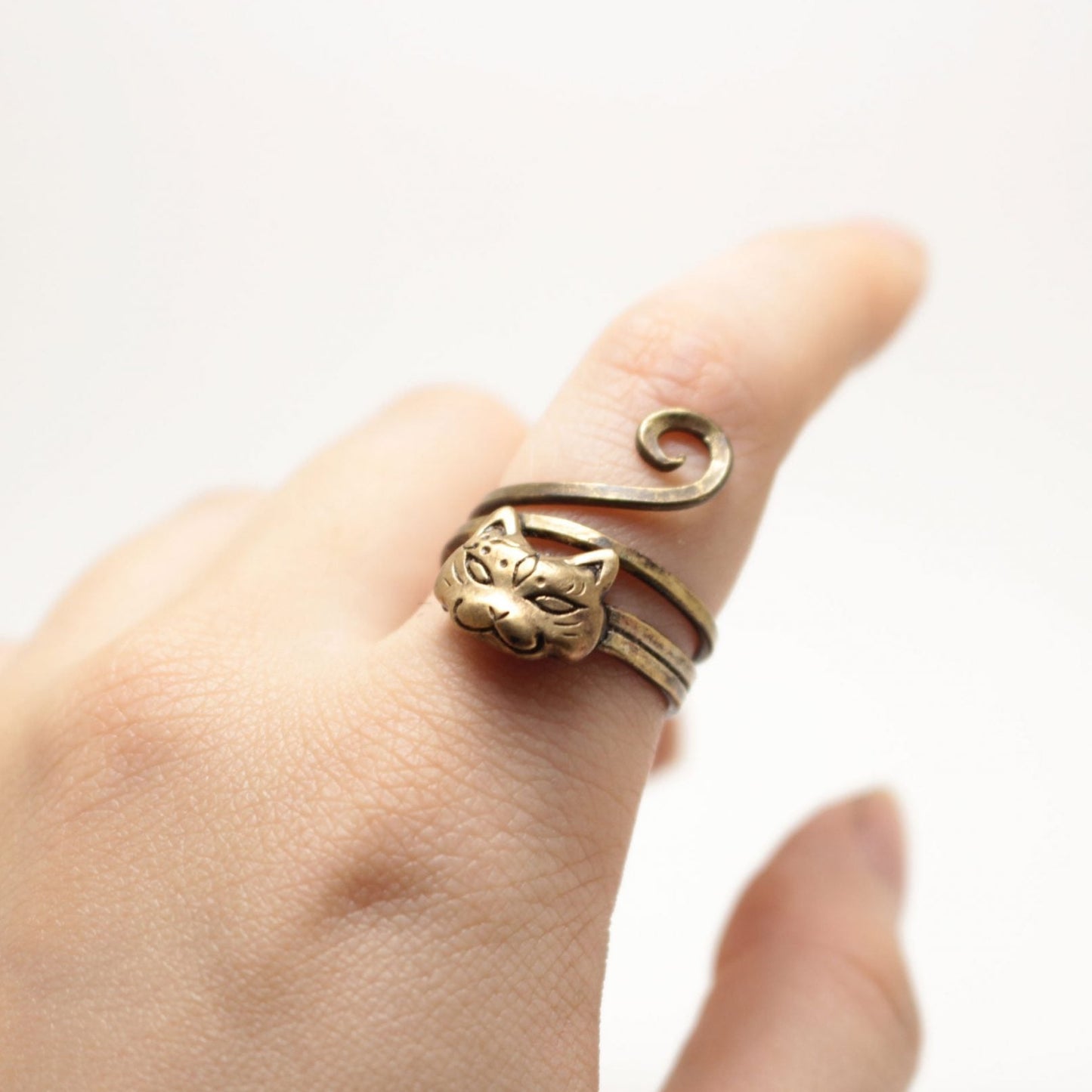 猫面Ring-brass