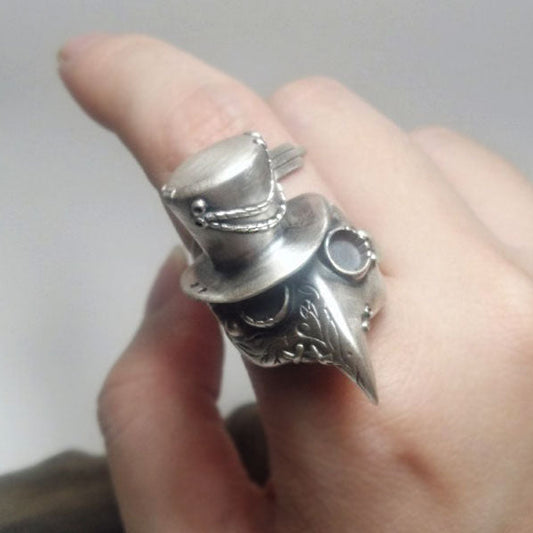 ペストマスクⅣ-ハットコーデRing(silver