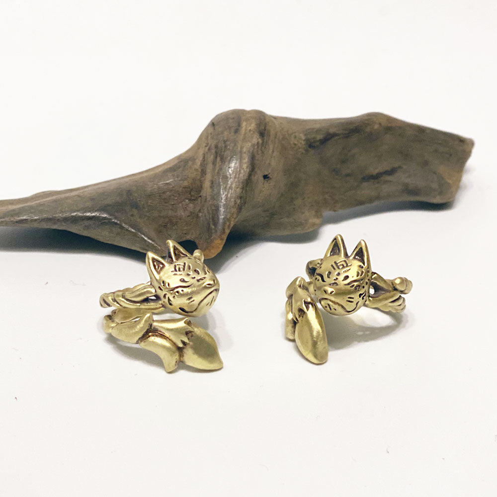 狐面Ring*尾-brass