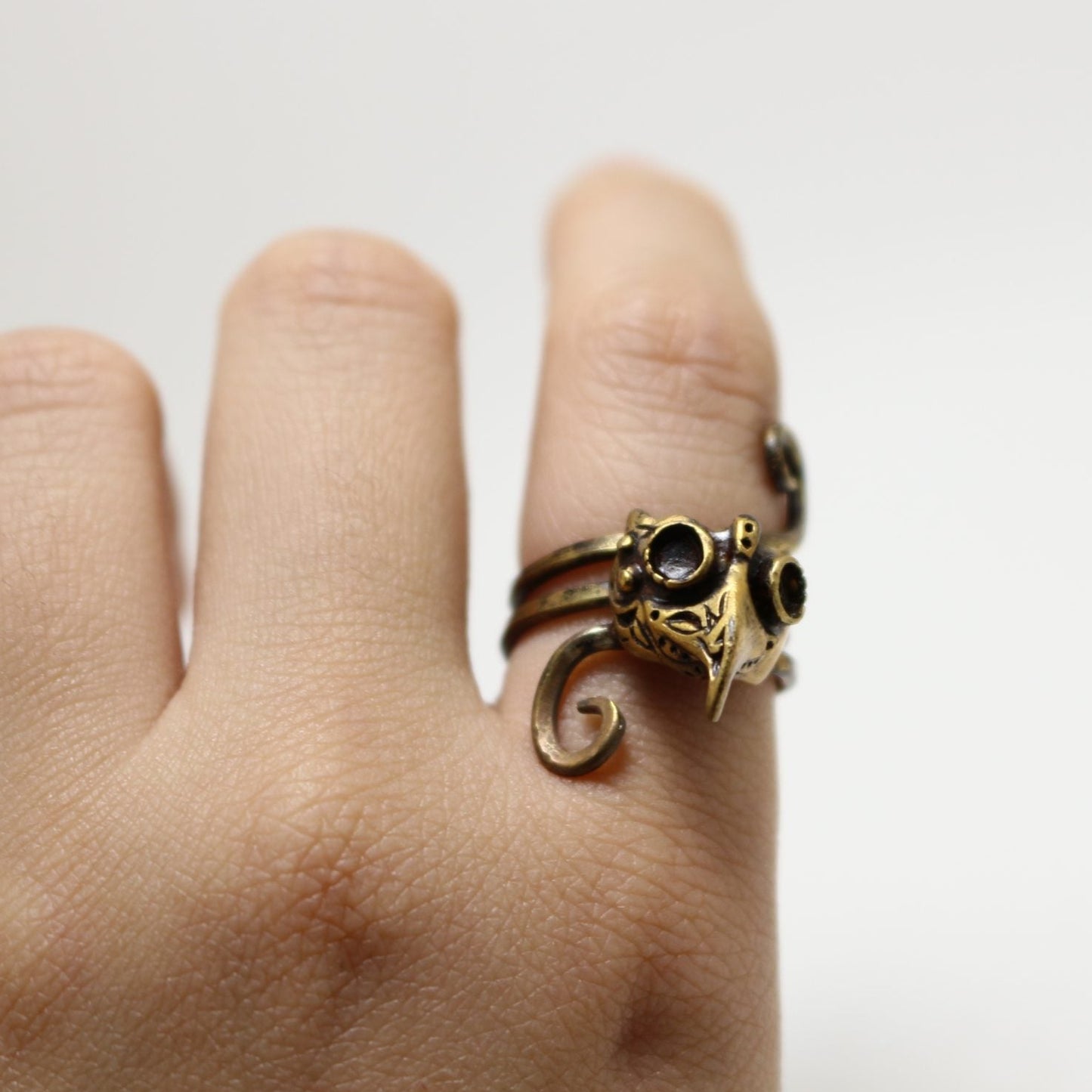 miniペストマスクリング (brass