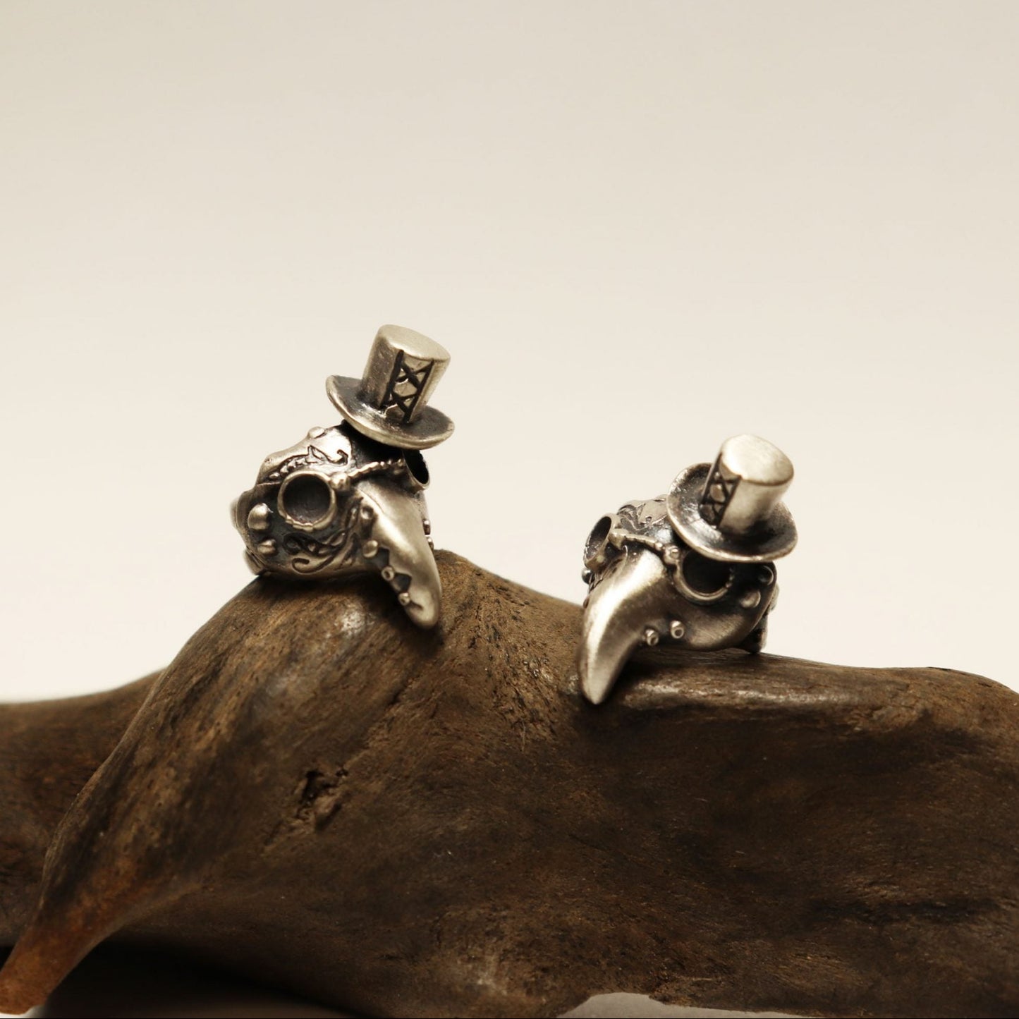 ペストマスクⅡハットコーデ*イヤーカフ-SILVER*mix