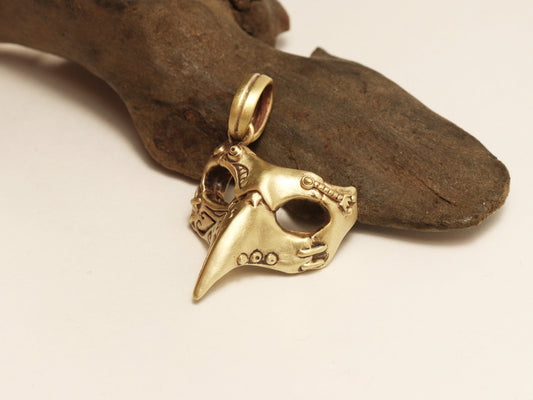 ペストマスクⅢPendant-brass