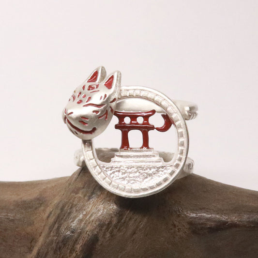 【5/2-5/18】窓辺の狐面リング
