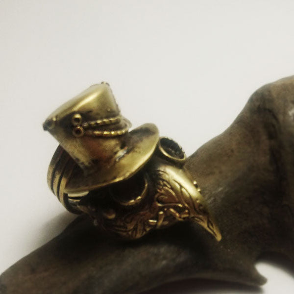 ペストマスクⅣ-ハットコーデRing(brass