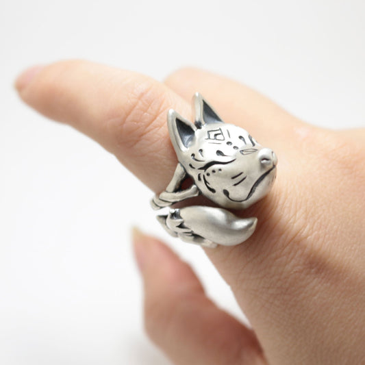 大狐面RINGⅡ-silver