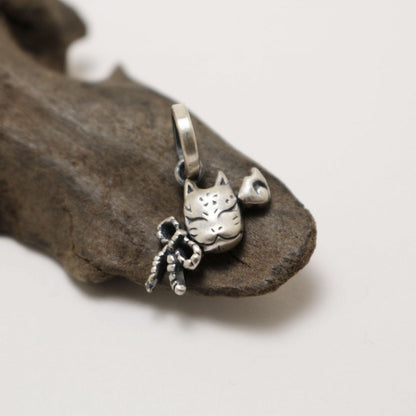 小狐面Pendant-silver