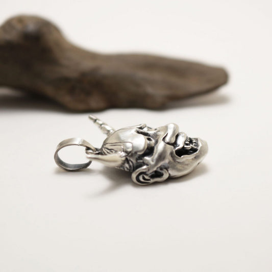 般若面-PENDANT-(silver