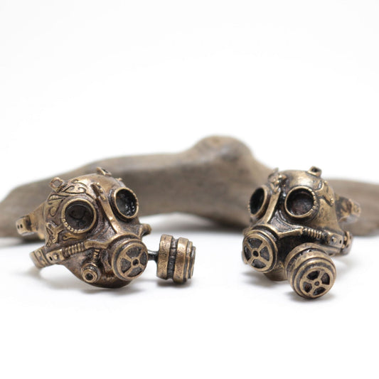 大ガスマスクリング(brass