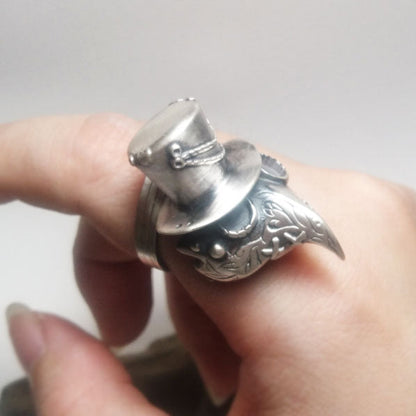 ペストマスクⅣ-ハットコーデRing（silver