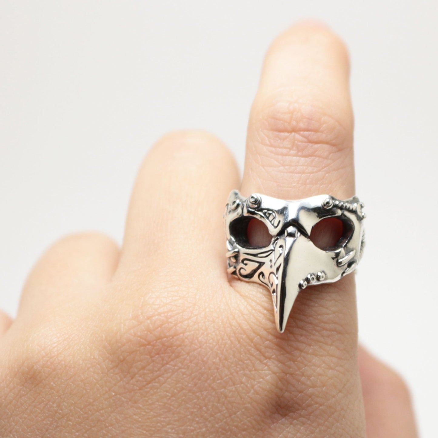 ペストマスクリングⅢ (silver