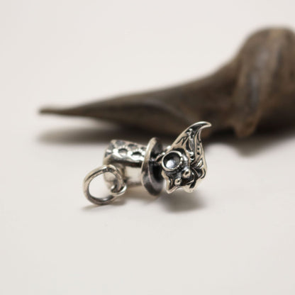 miniペストマスク-ハットコーデ(Pendant-silver