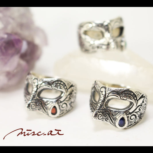 道化師の涙リング