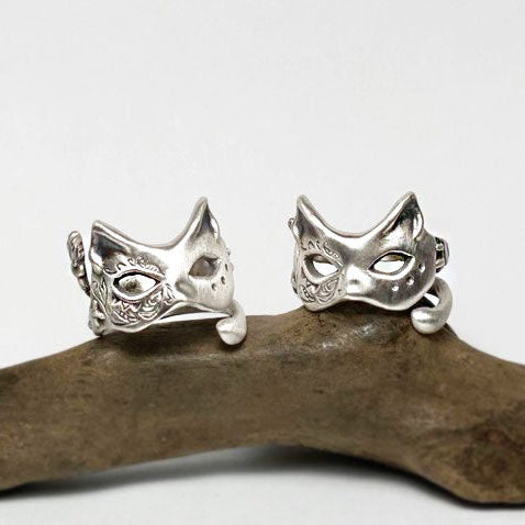 キャットマスクRingⅡ-silver