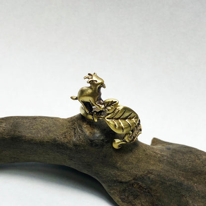 森のゆびわ＊やぎ -Brass