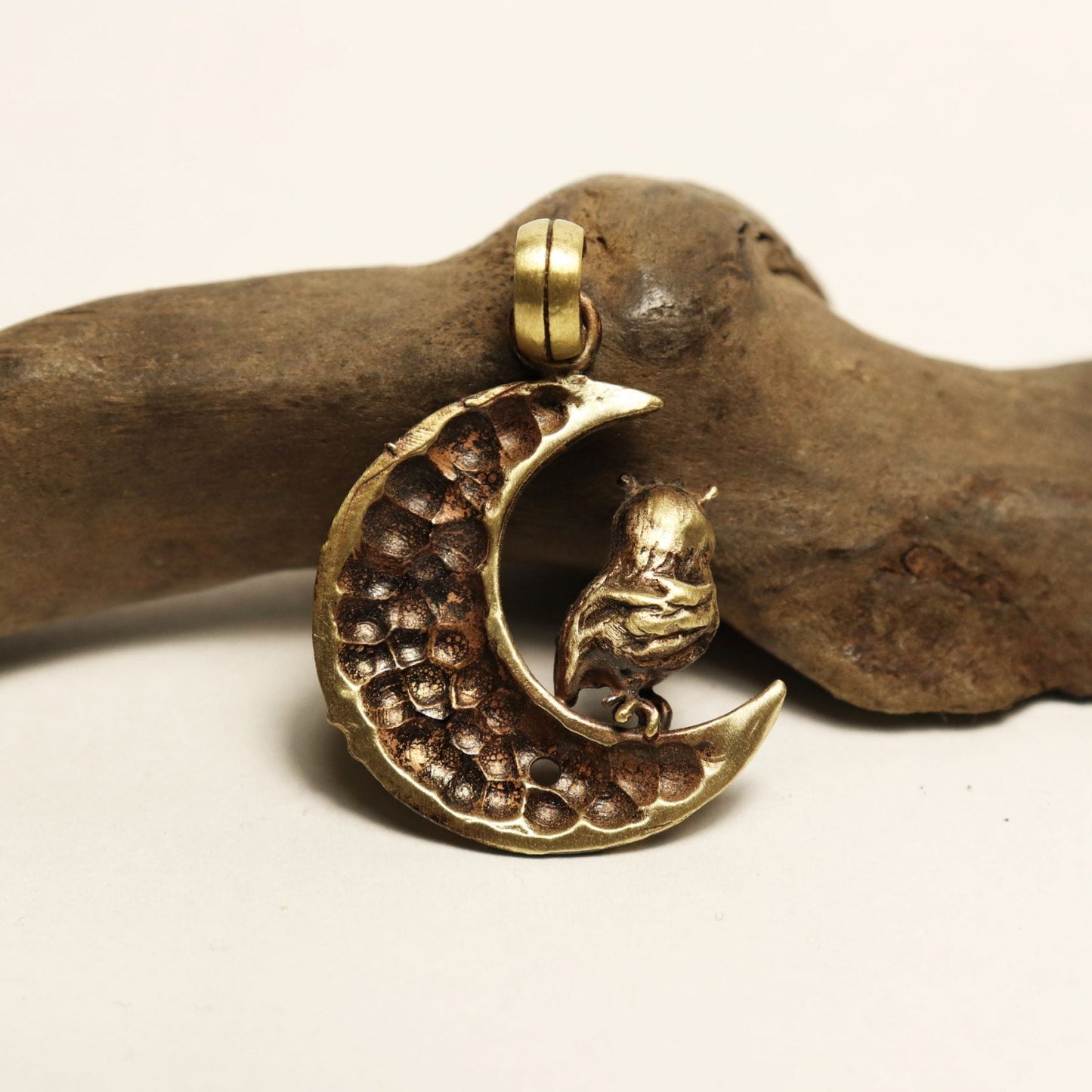 スリーピングムーン*梟-Brass