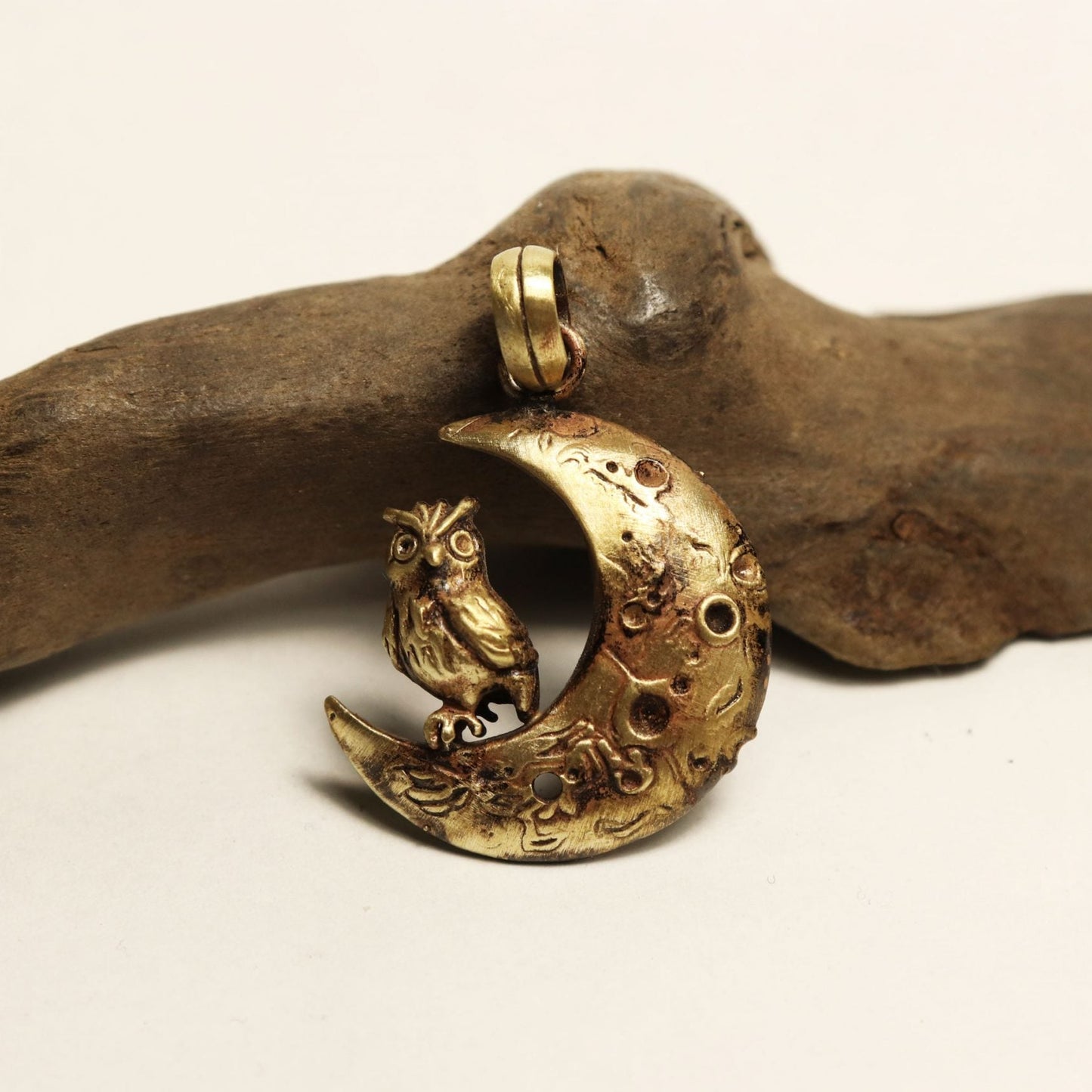 スリーピングムーン*梟-Brass