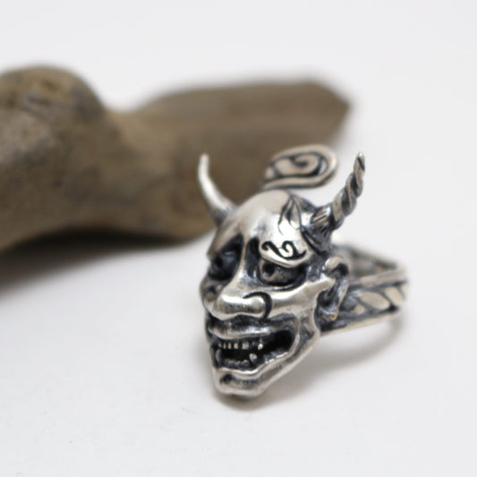 般若面-RING-(silver