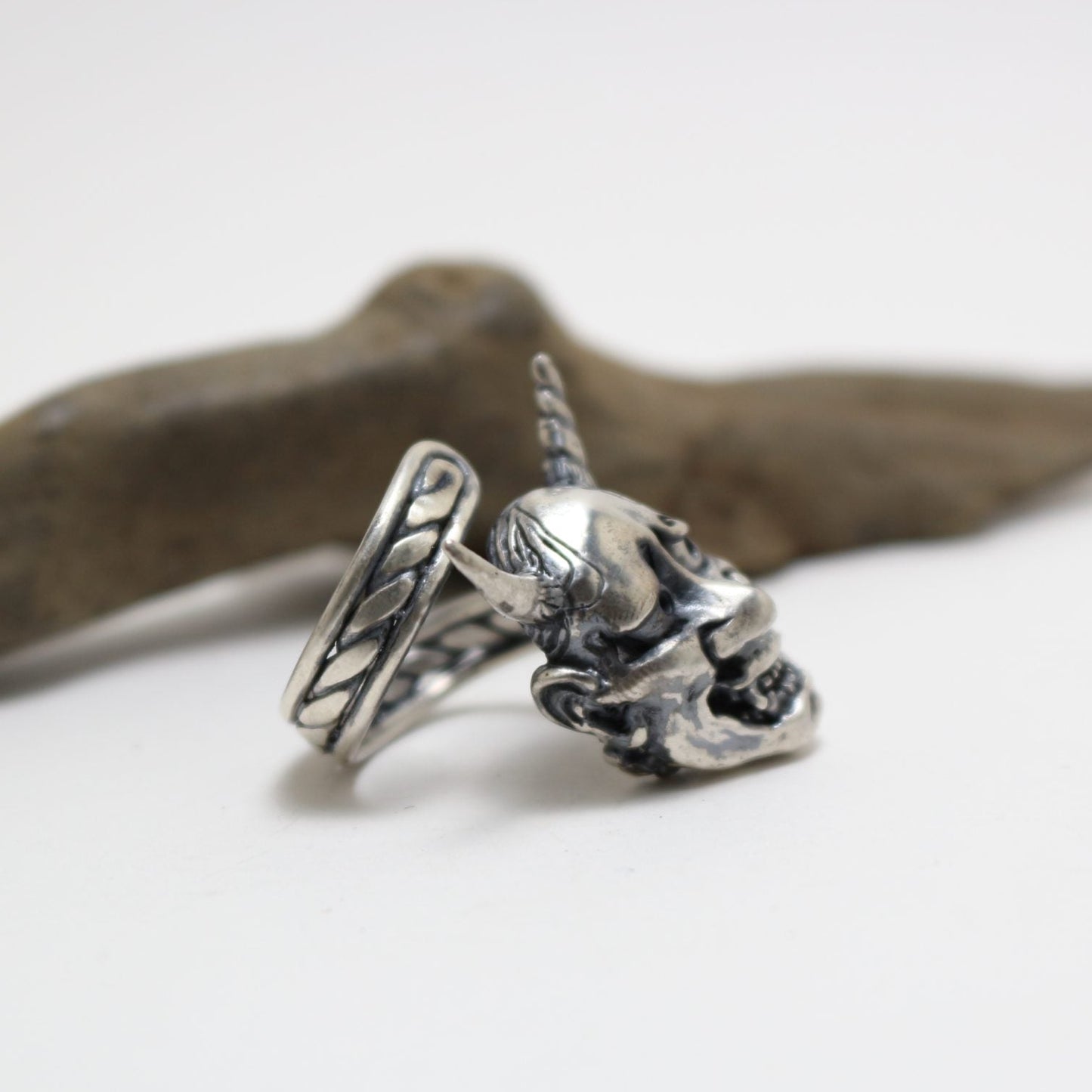 般若面-RING-(silver