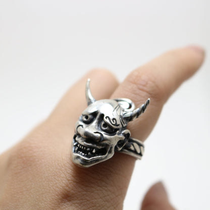 般若面-RING-(silver