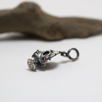 ガスマスク-Pendant-(silver