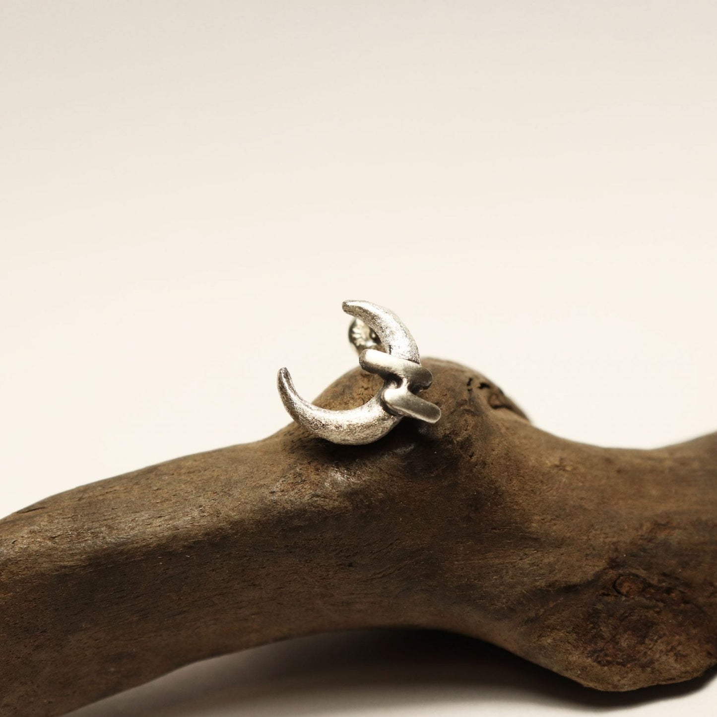 Moon*和ピアス-silver