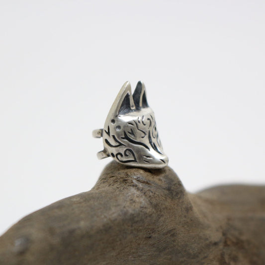 半狐面イヤーカフーsilver