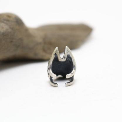 半狐面イヤーカフーsilver