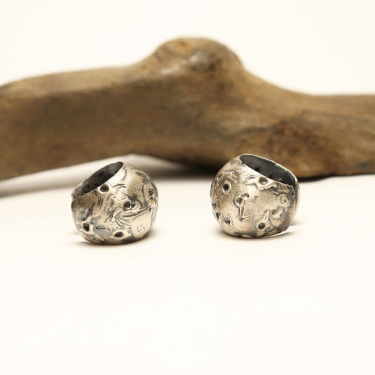 満月のイヤーカフ-silver