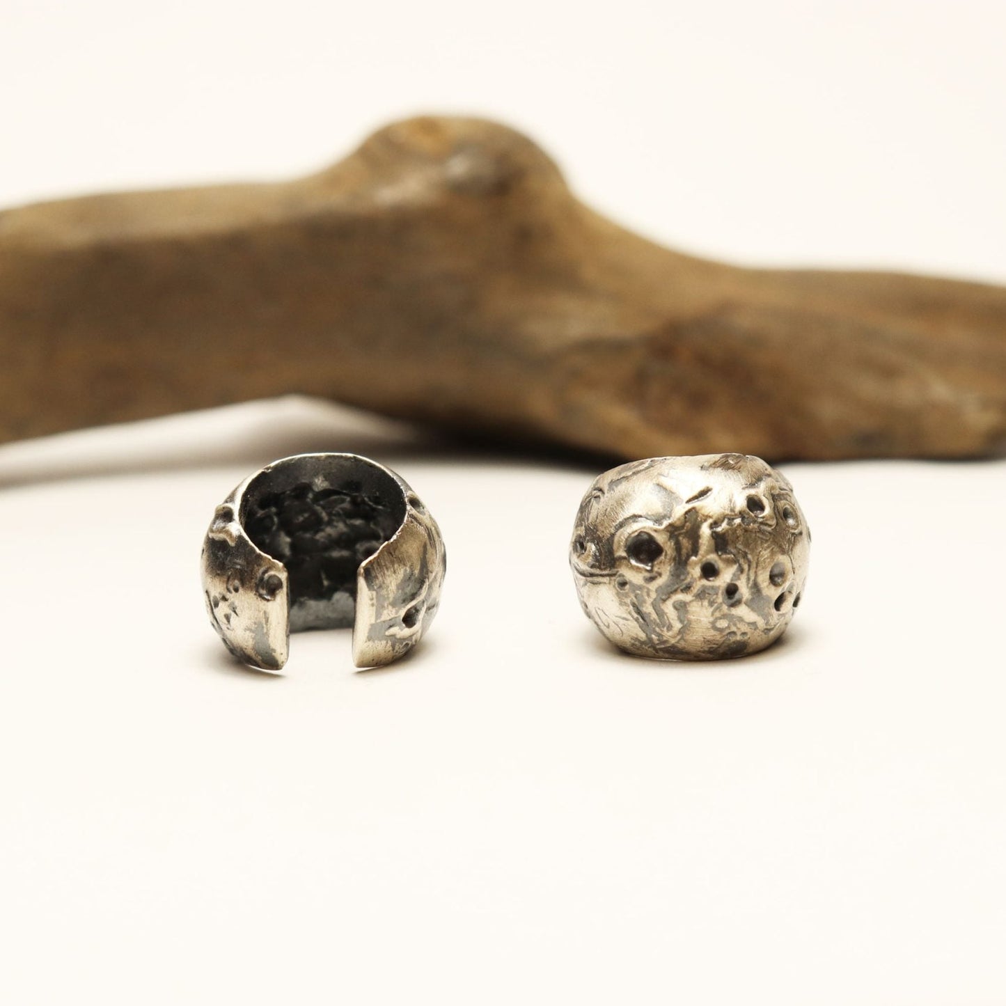 満月のイヤーカフ-silver