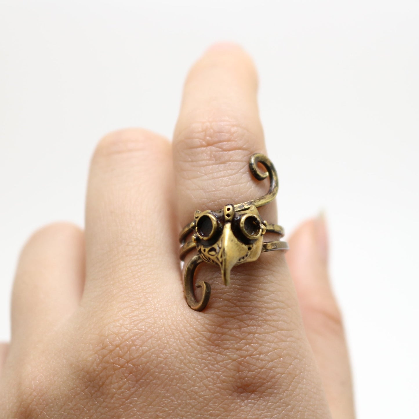 miniペストマスクリング (brass