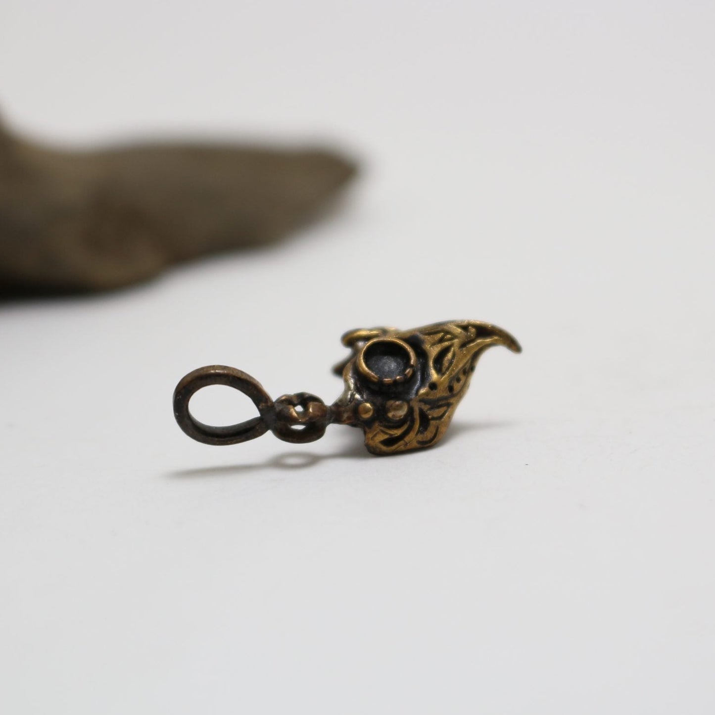 miniペストマスクPendant(brass