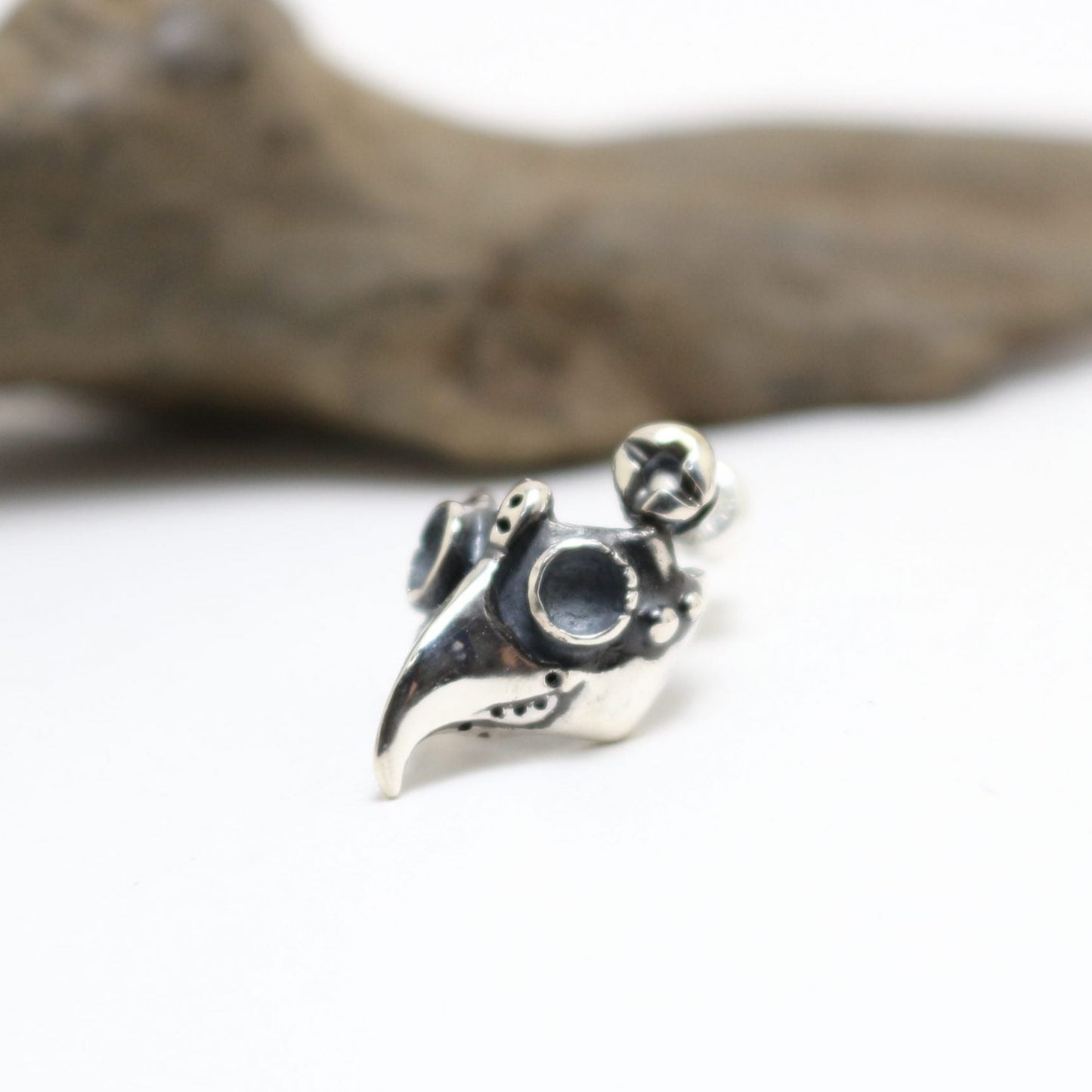 ペストマスクピアス (silver