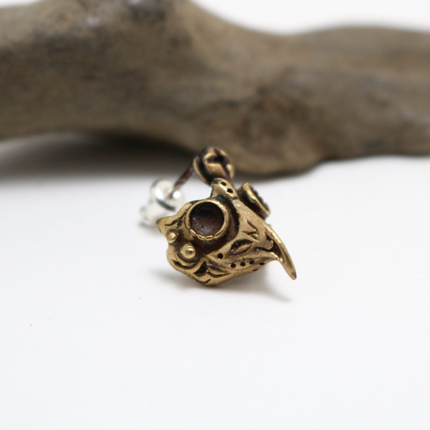 ペストマスクピアス (brass