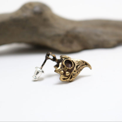 ペストマスクピアス (brass
