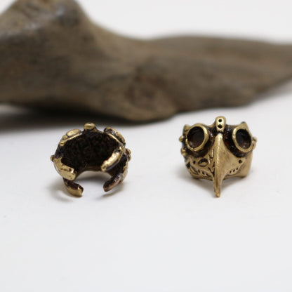 ペストマスクイヤーカフ (brass