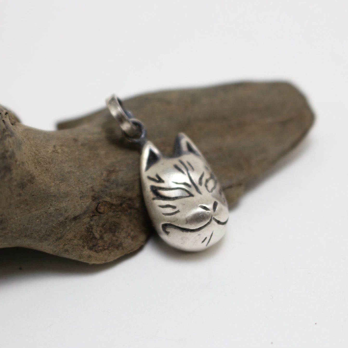 狐面ペンダントーsilver