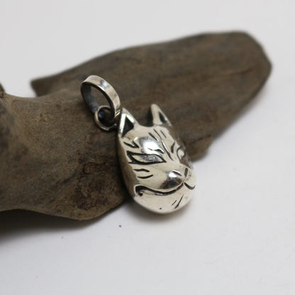 狐面ペンダントーsilver