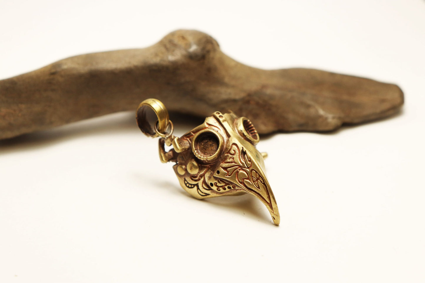 ペストマスクPendant-brass