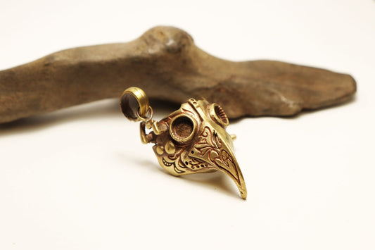 ペストマスクPendant-brass