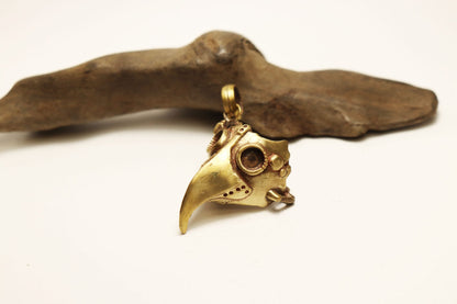 ペストマスクPendant-brass