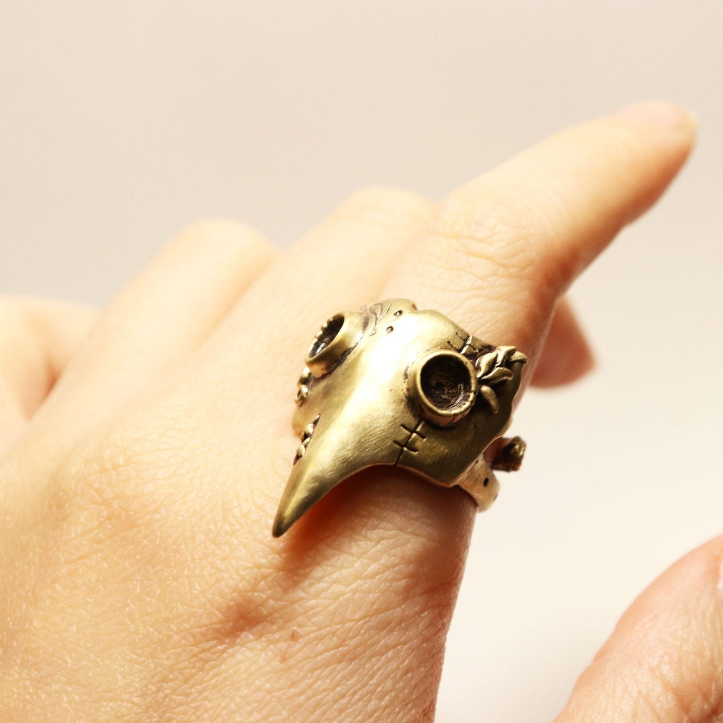 ペストマスクRingⅤ-brass