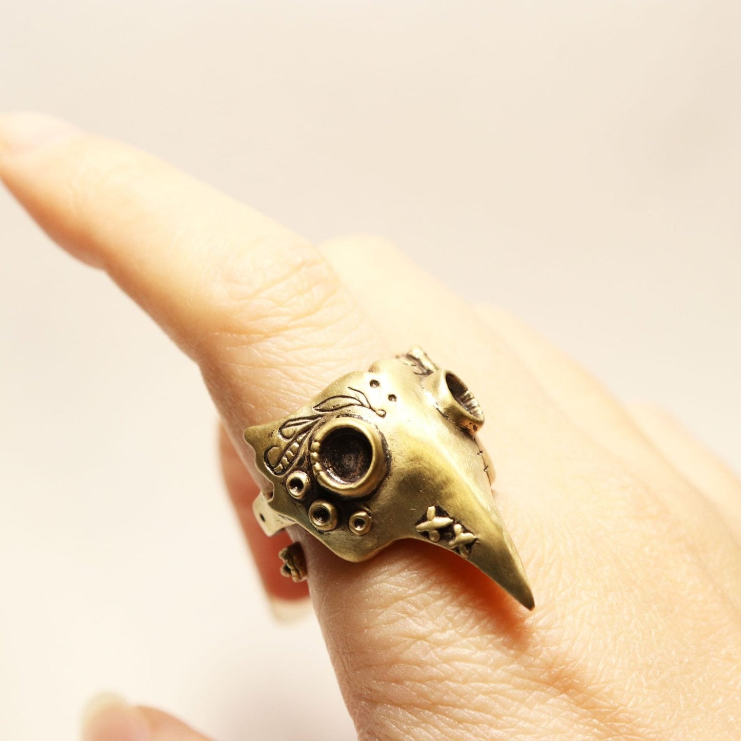 ペストマスクRingⅤ-brass