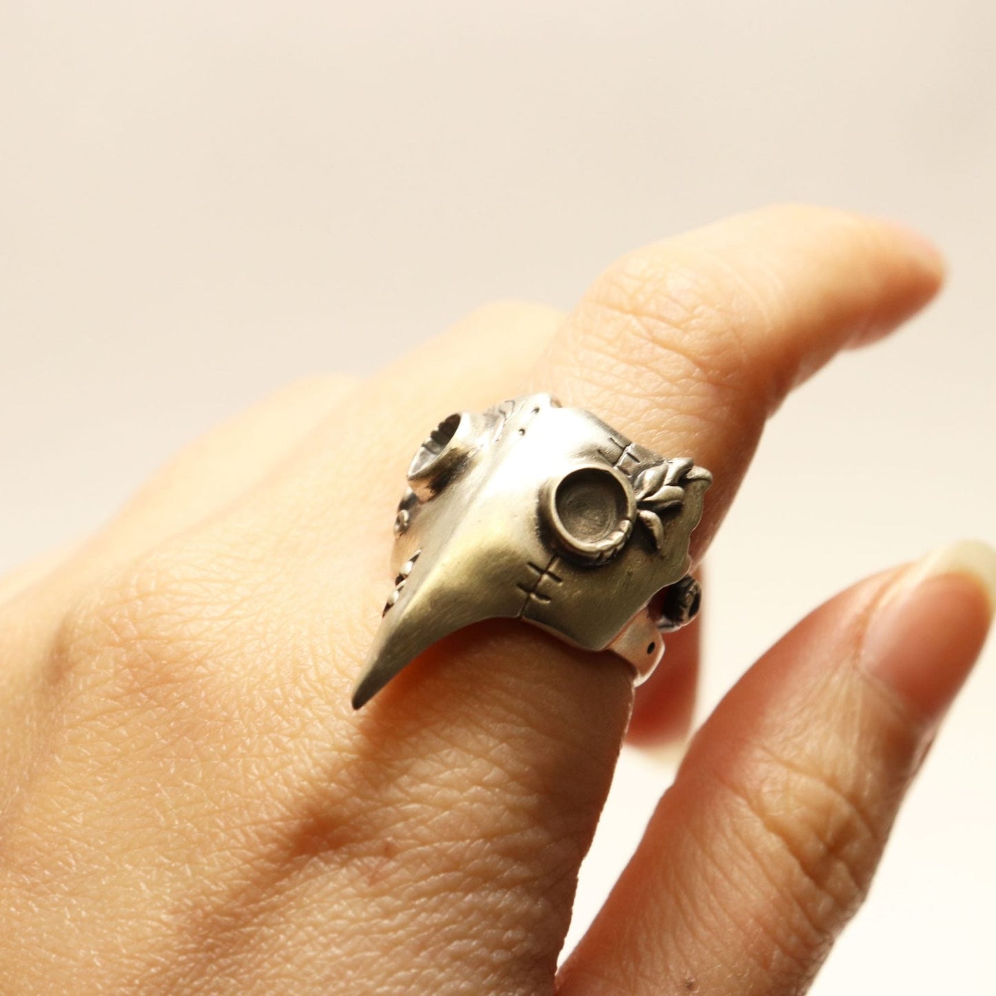 ペストマスクRingⅤ-silver