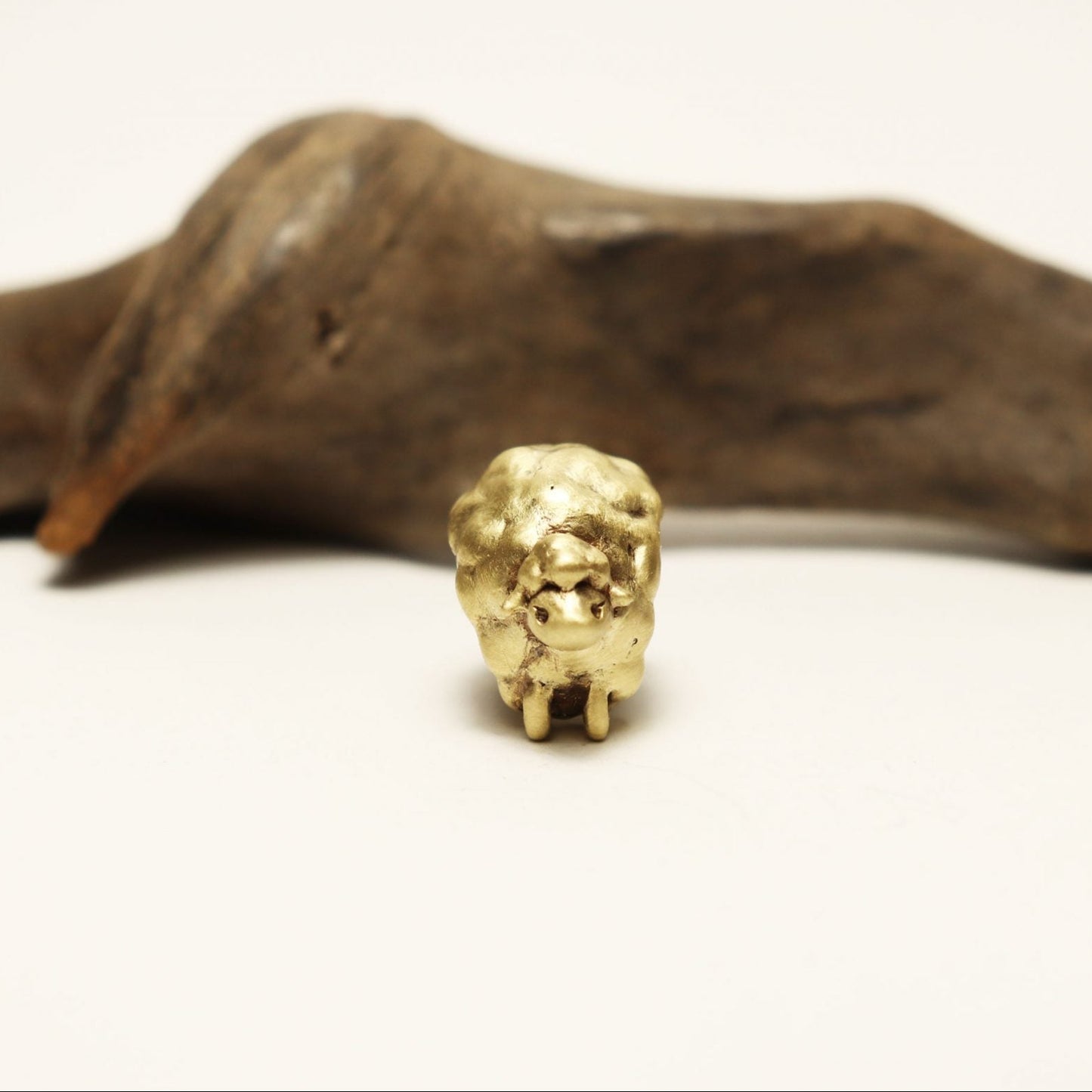 ひつじ*イヤーカフ-brass