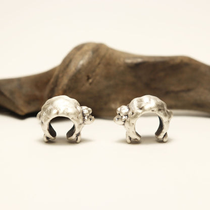 ひつじ*イヤーカフ-SILVER