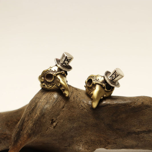 ペストマスクⅡハットコーデ*イヤーカフ-BRASS*mix