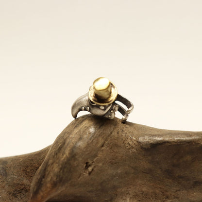 ペストマスクⅡハットコーデ*イヤーカフ-SILVER*mix