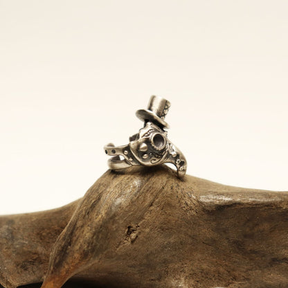 ペストマスクⅡハットコーデ*イヤーカフ-SILVER*mix