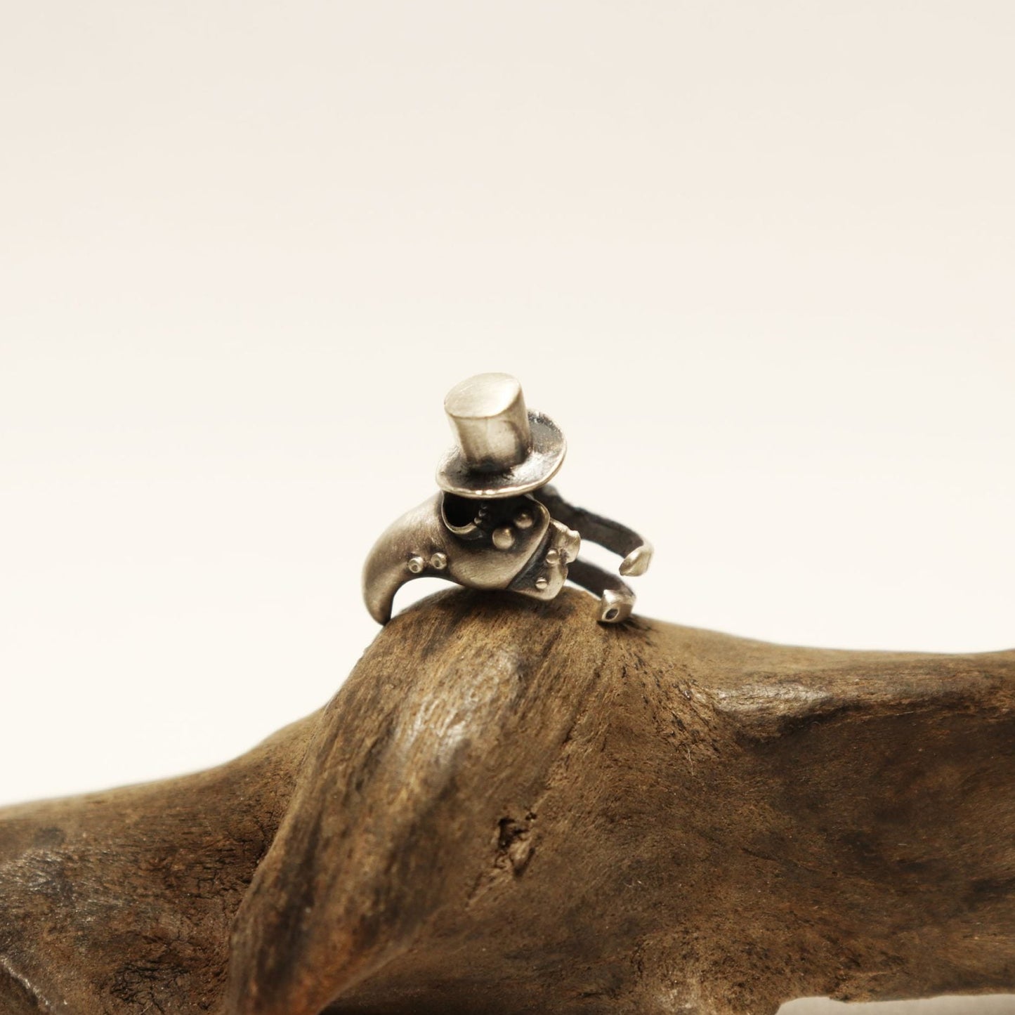 ペストマスクⅡハットコーデ*イヤーカフ-SILVER*mix