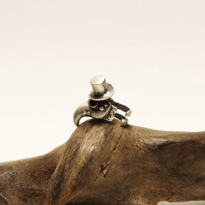 ペストマスクⅡハットコーデ*イヤーカフ-SILVER*mix